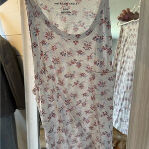 American Eagle Floral Tank Top